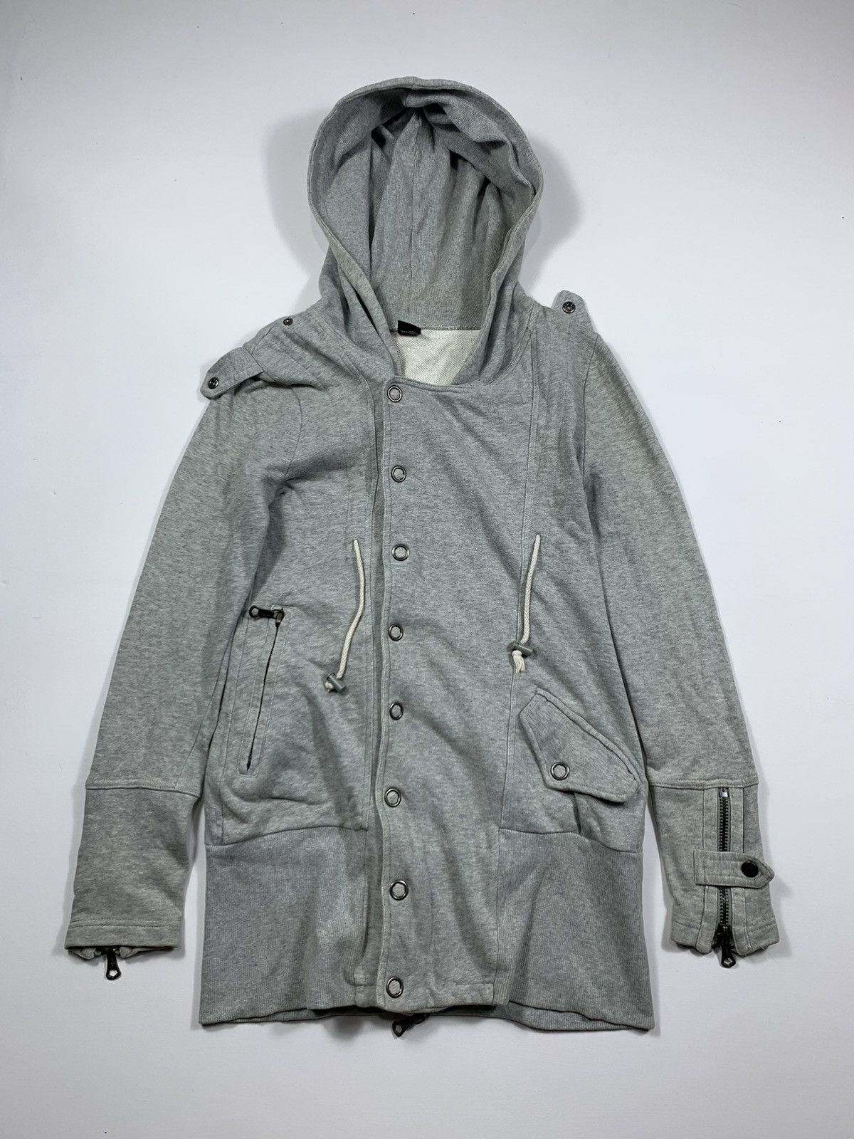 Hysteric Glamour × If Six Was Nine × Japanese Brand JAPANESE BARAK BONDAGE STYLE JACKET HOODIE Size US M / EU 48-50 / 2 - 1 Thumbnail