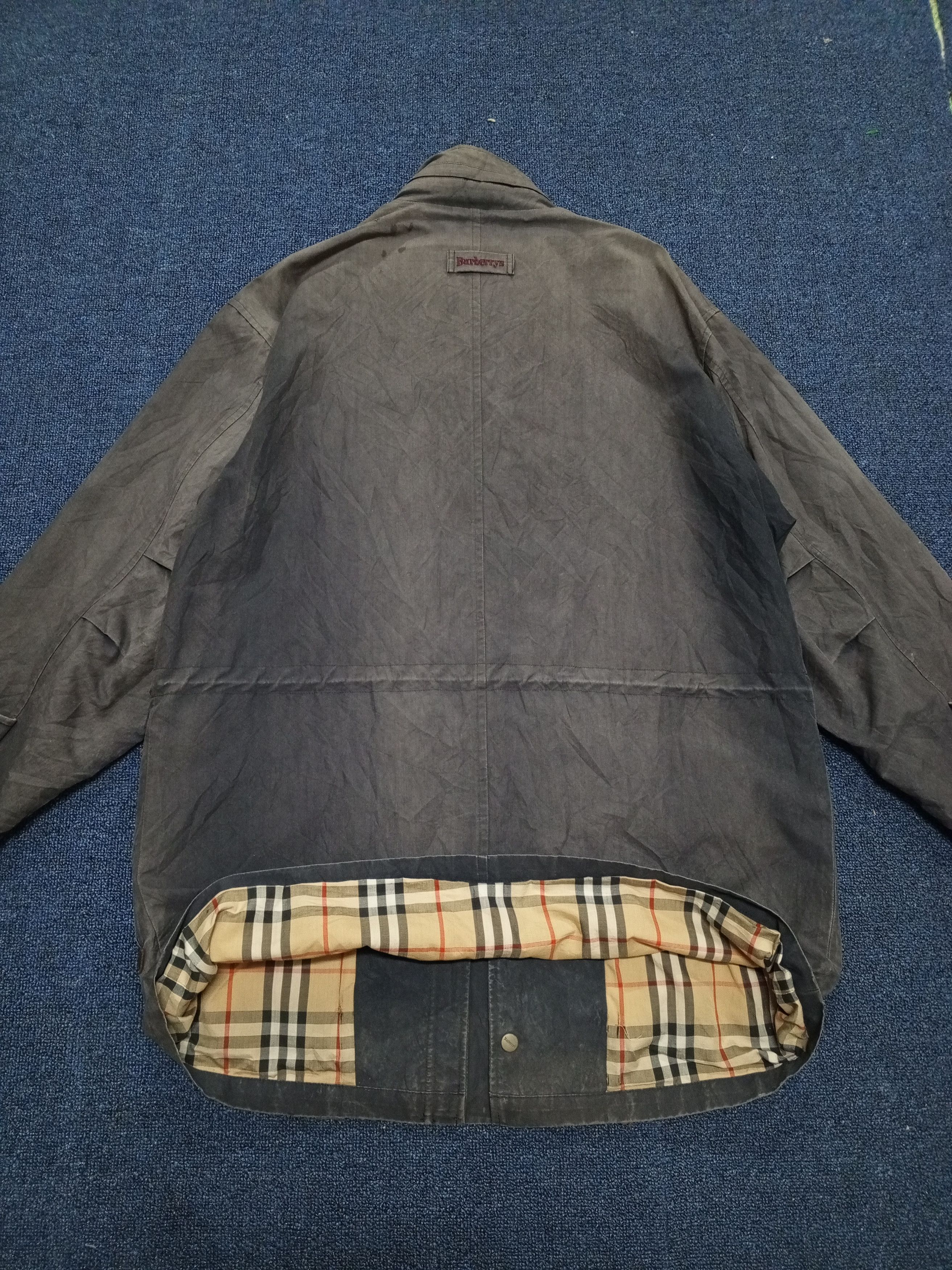 Burberry BURBERRY LONG JACKET RARE Size US XXL / EU 58 / 5 - 2 Thumbnail
