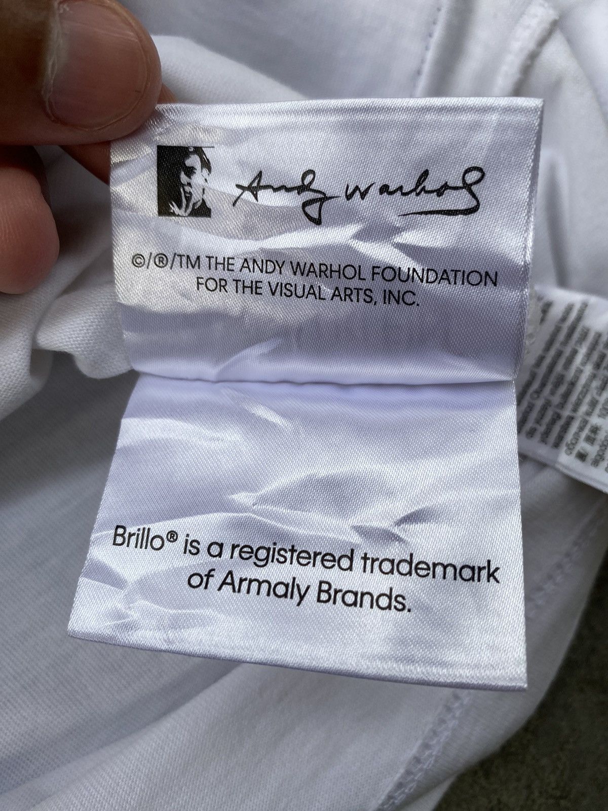 Andy Warhol Sick🔥Vintage Andy Warhol Brillo✖️Calvin Klein Tees Size US M / EU 48-50 / 2 - 11 Thumbnail
