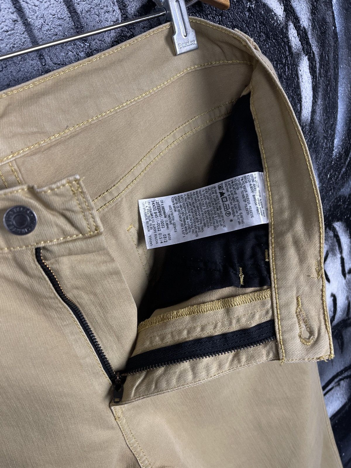 Levi's Levi’s 511 Black Tab R Beige Jeans Men’s Size W34 L32 Size US 34 / EU 50 - 11 Thumbnail