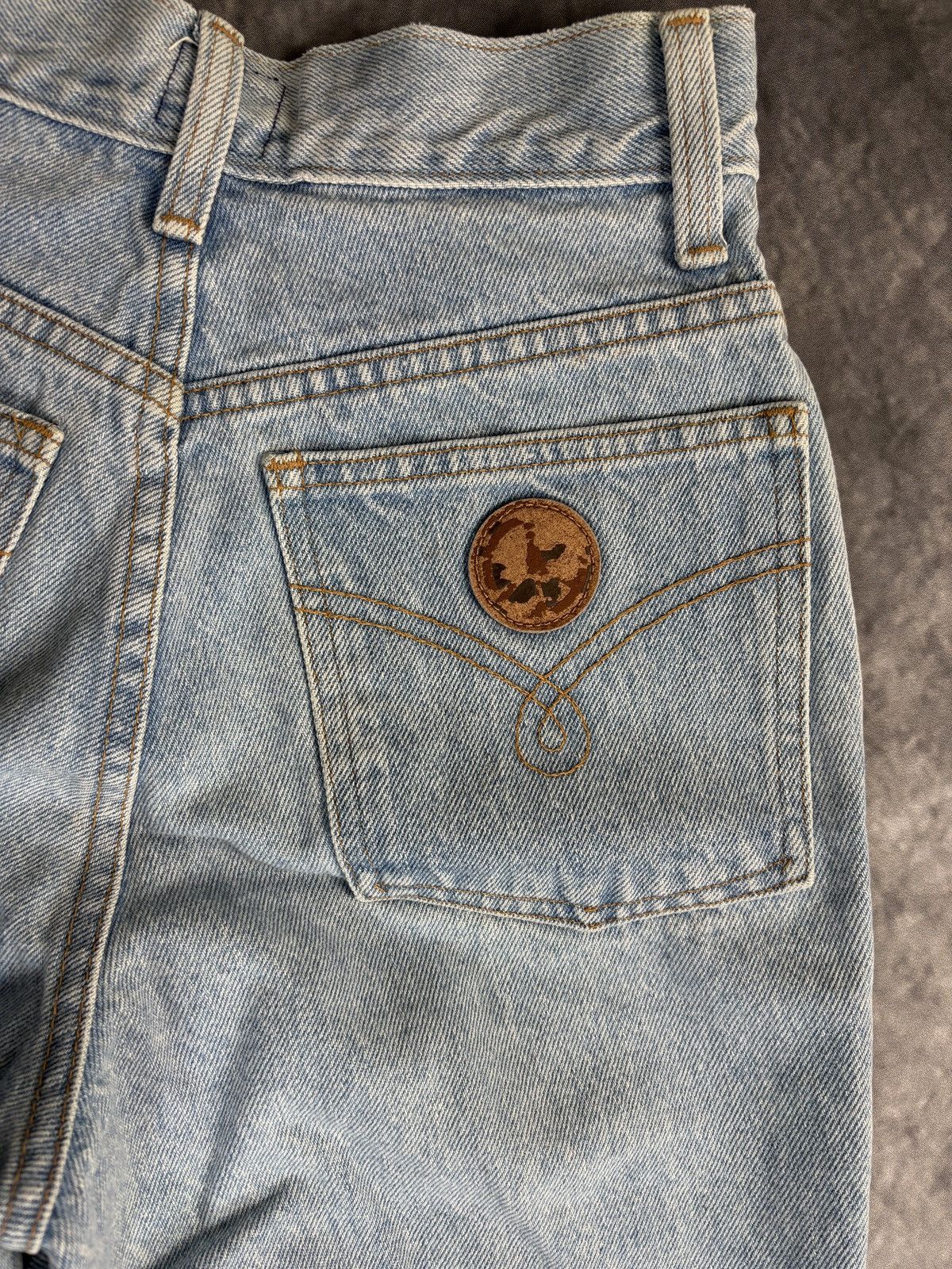 Moschino × Vintage Vintage Moschino Jeans 1990s 2000s Made in USA Denim Pants Size 27" / US 4 / IT 40 - 4 Thumbnail