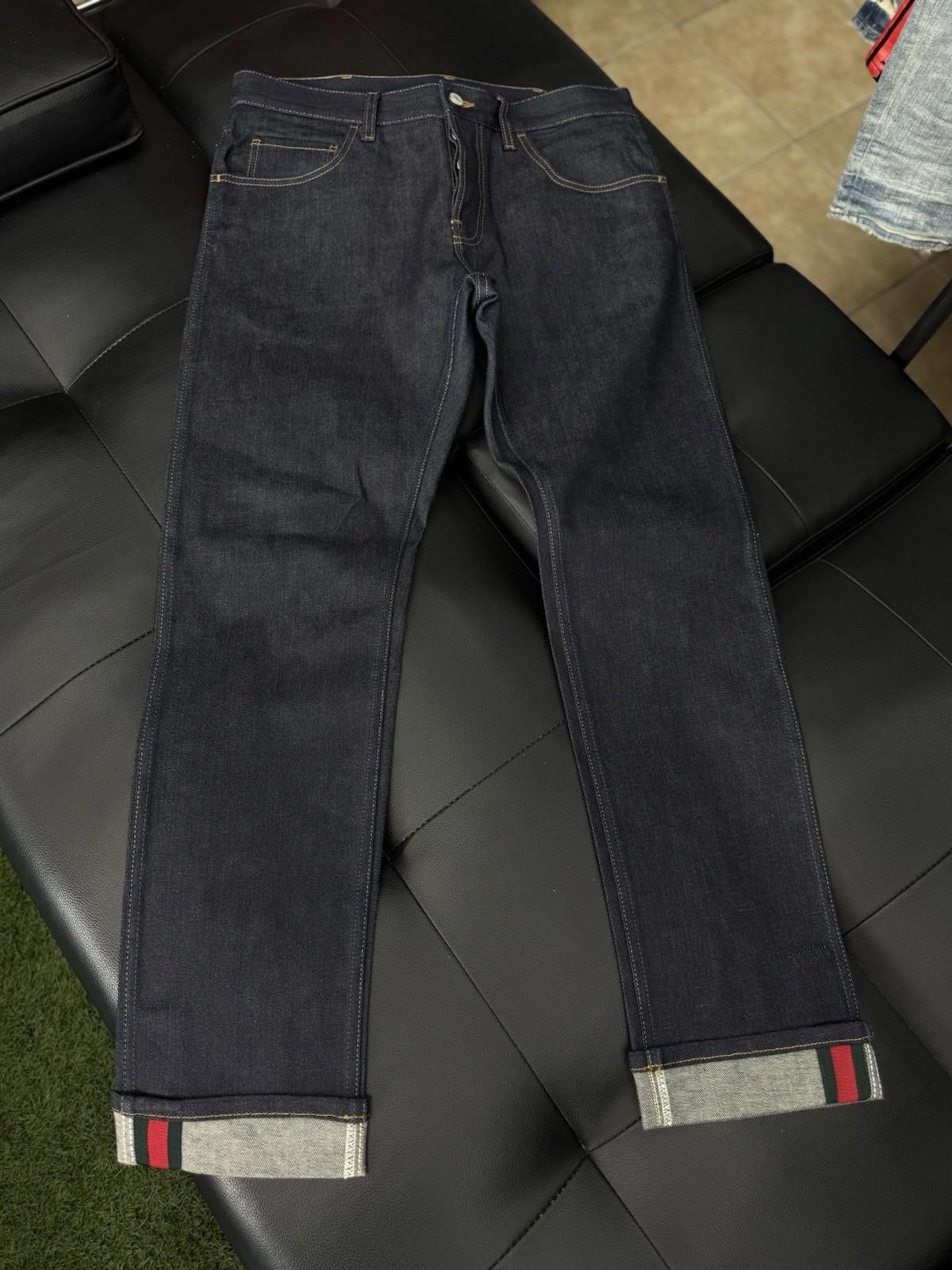 Gucci Gucci Blue Denim Jeans Lot 53 Size (34)$1500 Retail Cost Size US 34 / EU 50 - 7 Thumbnail