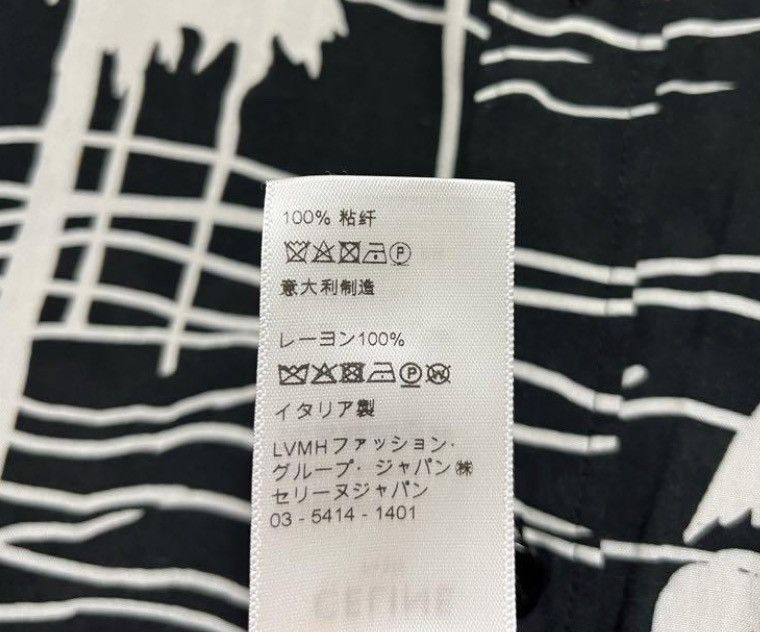 Celine × Saint Laurent Paris CELINE 21ss shirt by hedi Shimane Size US S / EU 44-46 / 1 - 6 Thumbnail