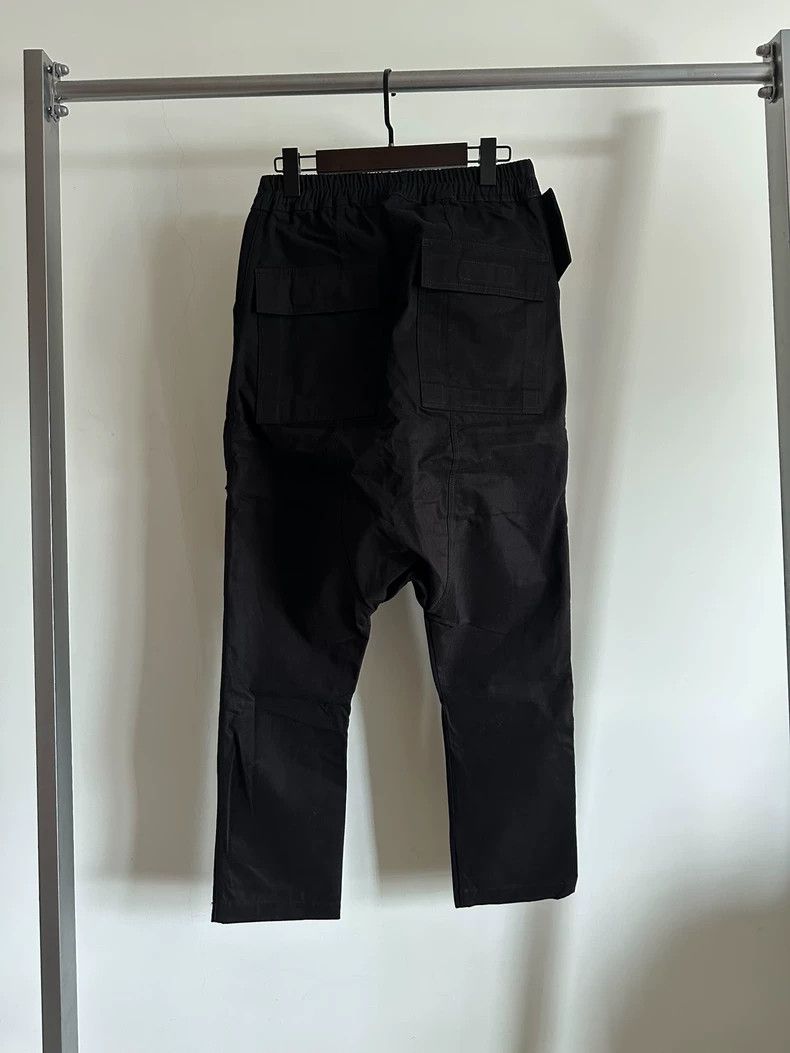 Rick Owens Rick Owens size xs Slant straight leg trousers with drop do Size US 28 / EU 44 - 2 Thumbnail
