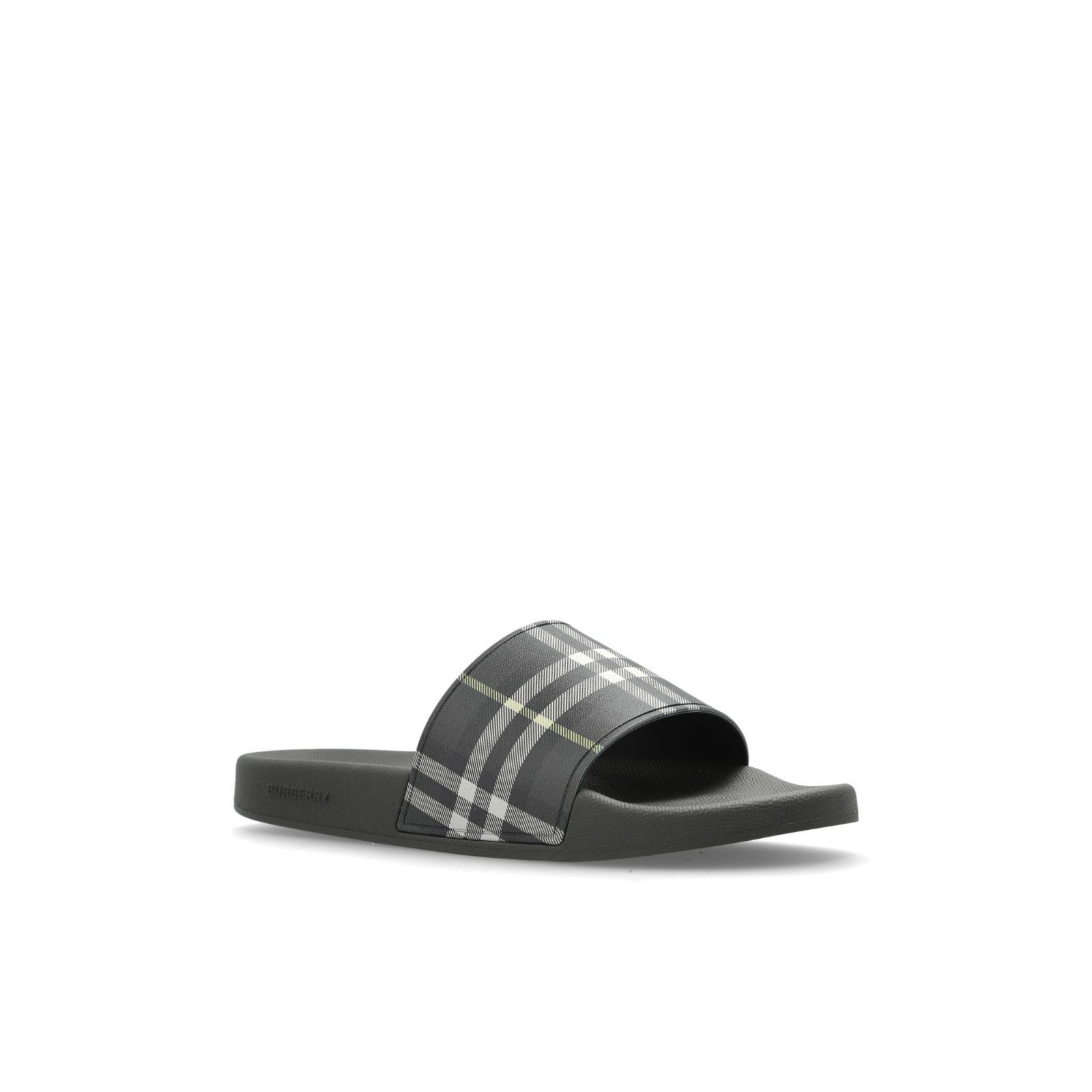 Burberry BURBERRY Thicket Green Check Rubber Flip Flops New & Authent Size US 8 / EU 41 - 2 Thumbnail