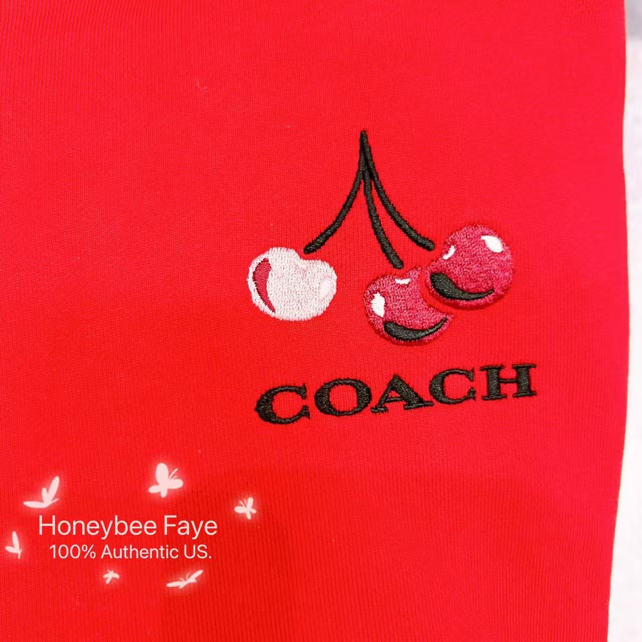 Coach 🍒 Cherry Crewneck Sweatshirt CZ065 Size S / US 4 / IT 40 - 3 Thumbnail