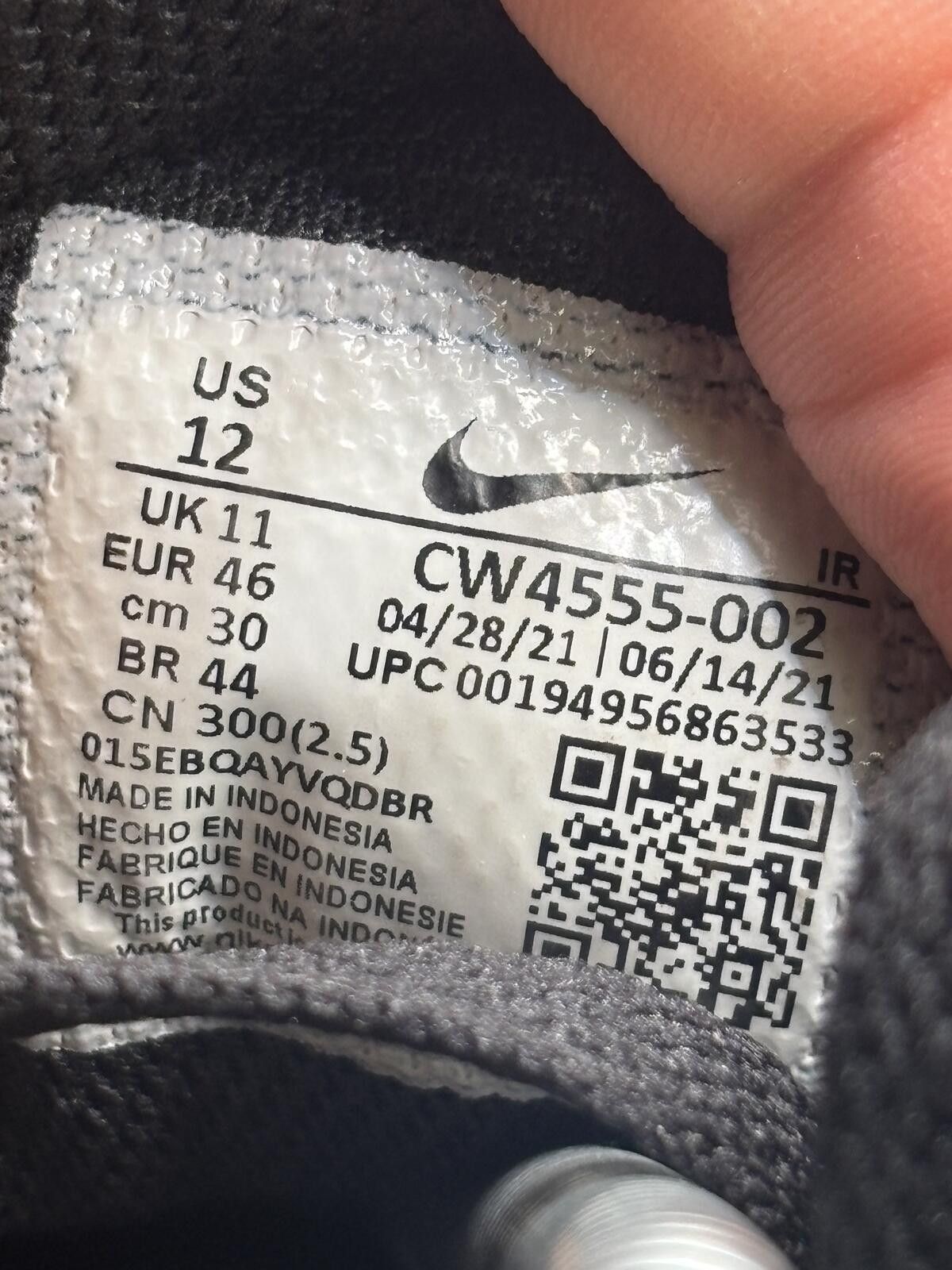Nike Nike air max SC black white Size US 12 / EU 45 - 6 Thumbnail