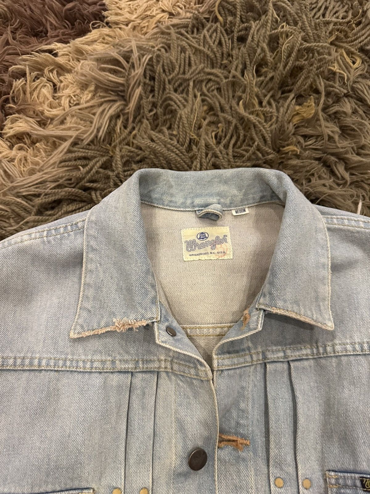 Wrangler Wrangler 11MJ Light Indigo Denim Jacket, Shade Timeless Cool Size US S / EU 44-46 / 1 - 2 Thumbnail