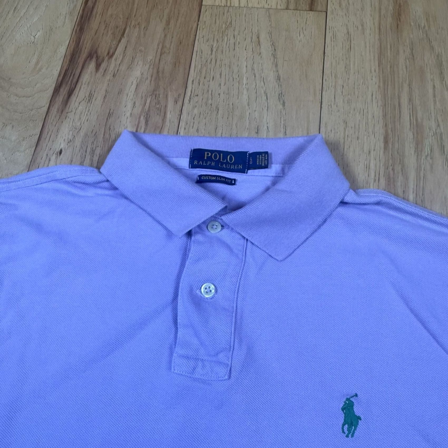 Ralph Lauren Polo Ralph Lauren Shirt Mens Large Custom Purple Short Sleeve Soft Size US L / EU 52-54 / 3 - 4 Thumbnail