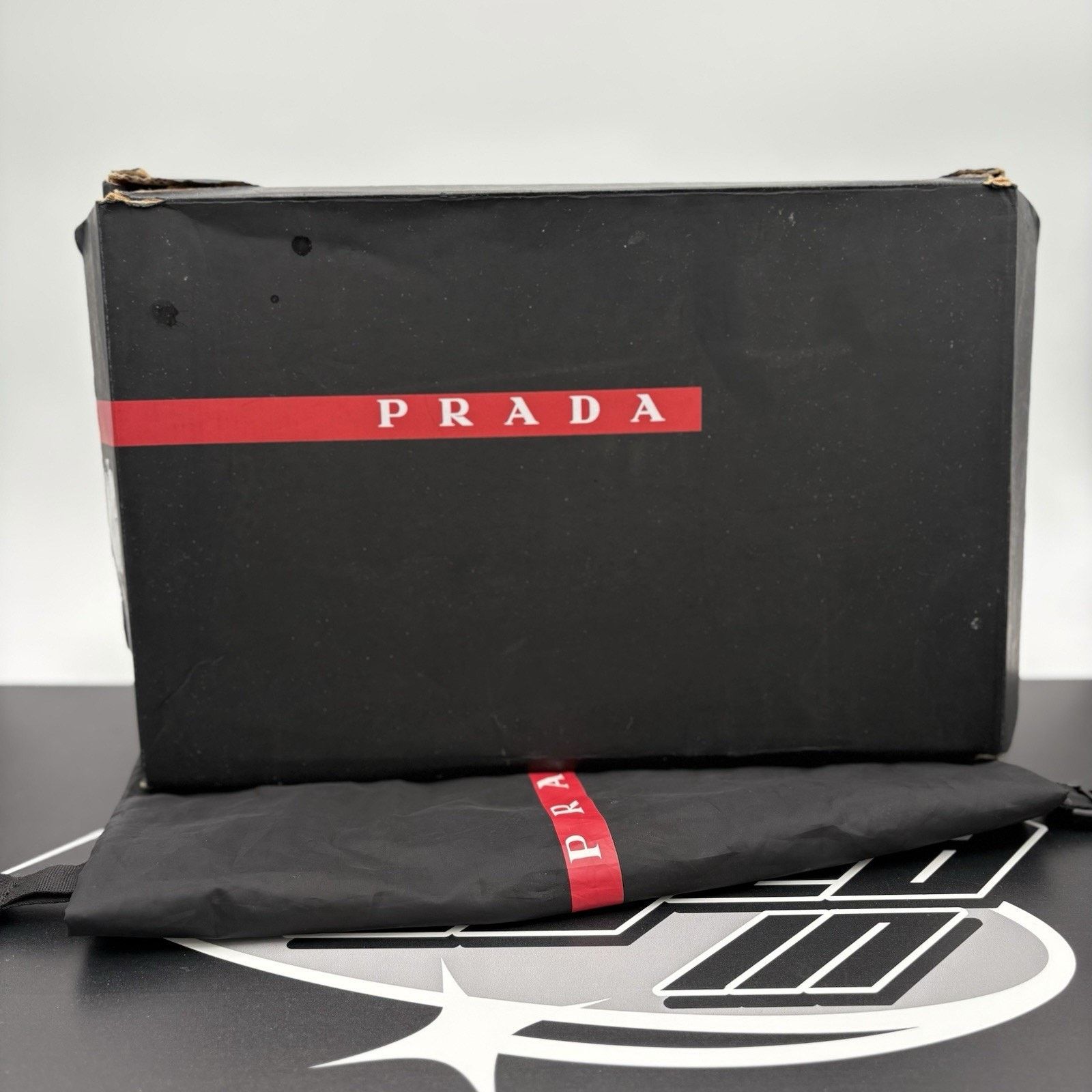 Prada Prada Americas Cup ' Black Leather ' | SUPER CLEAN! Size US 10 / EU 43 - 15 Thumbnail