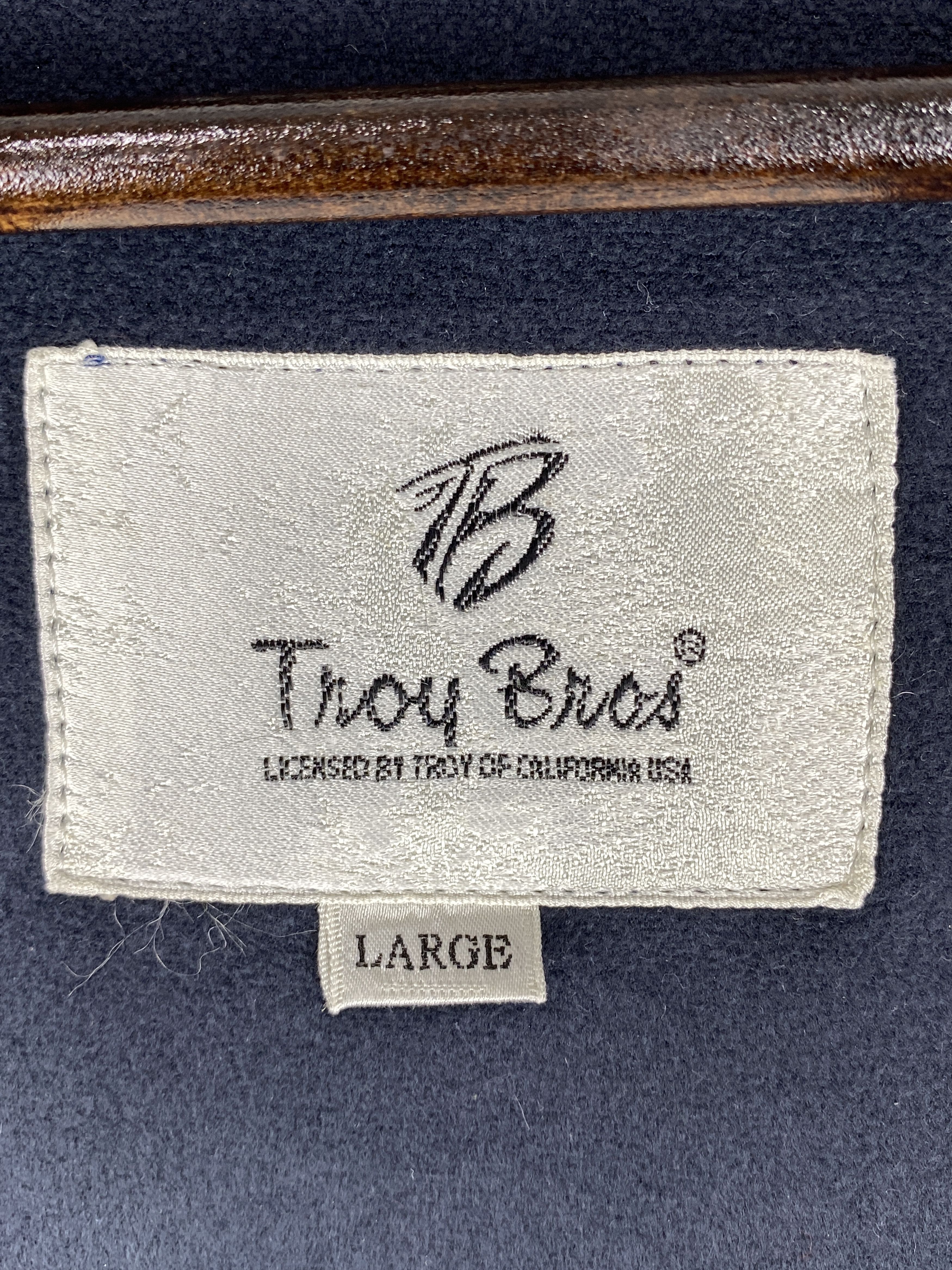 Japanese Brand Vintage Troy Bros Zip Up Jacket J1808 Size US L / EU 52-54 / 3 - 7 Thumbnail
