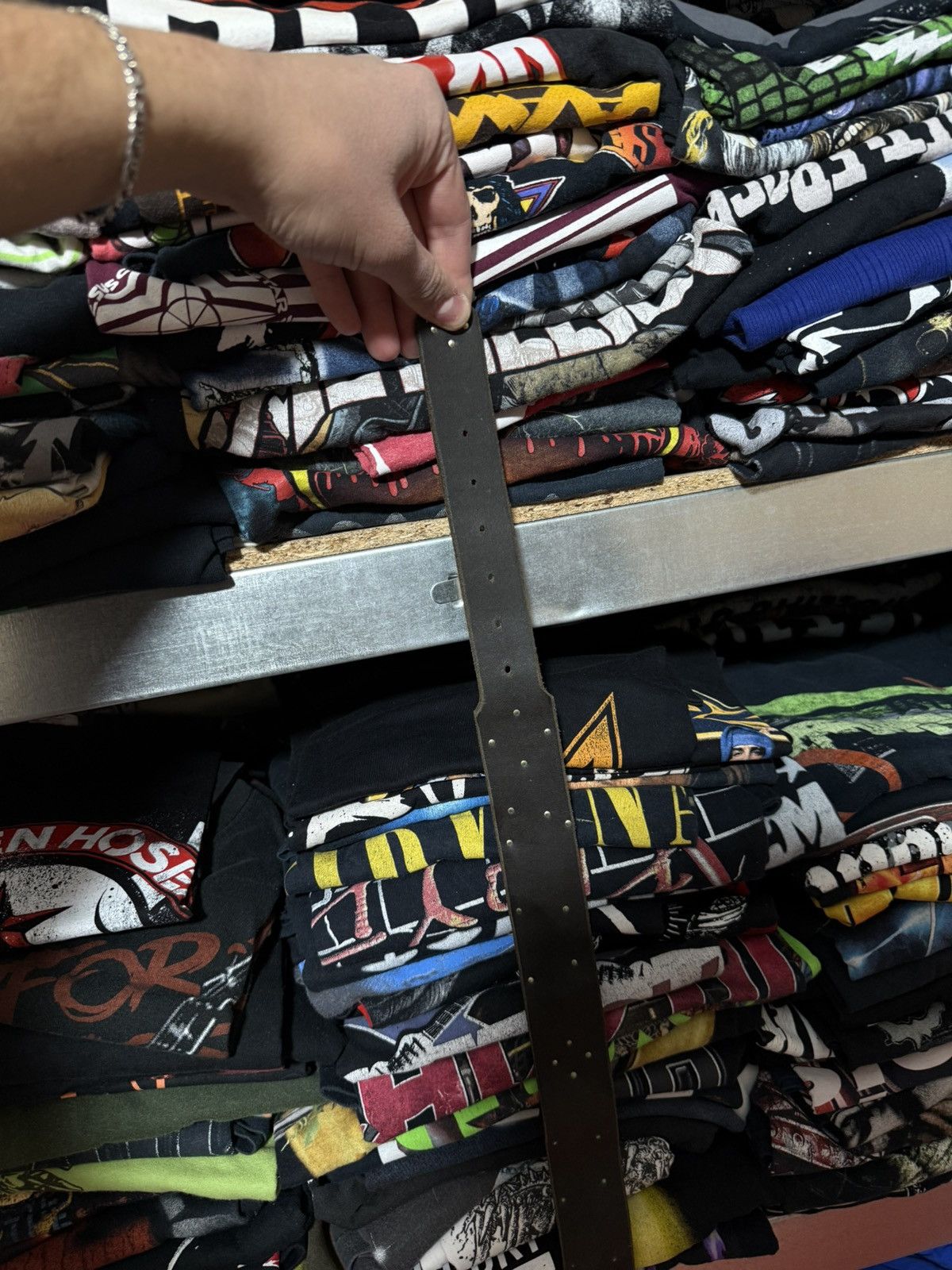 Japanese Brand Vintage Luxury Etro Style Cows Belt Japanese Brand Y2K Hype Size ONE SIZE - 9 Thumbnail