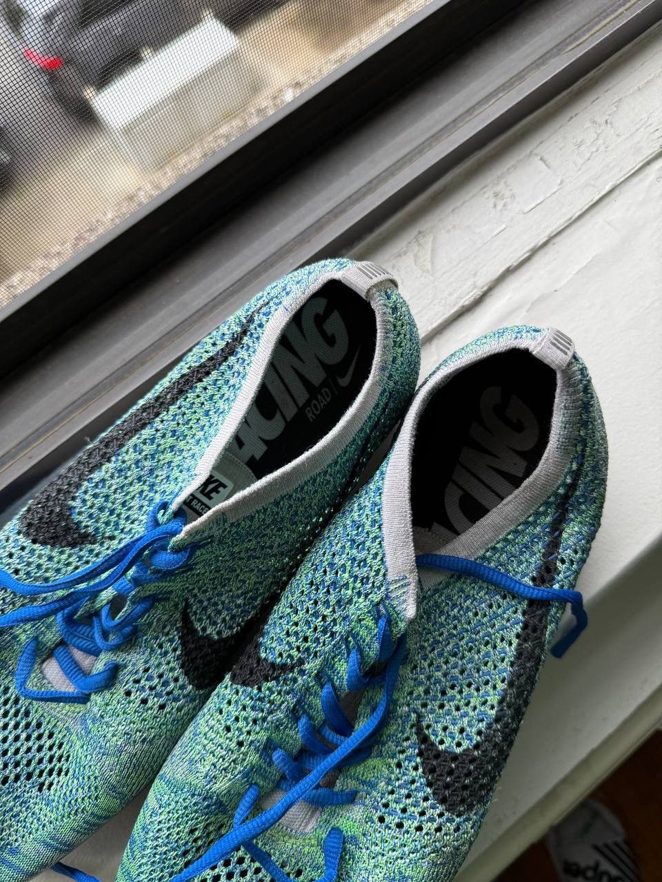 Nike Nike Flyknit 2015 trainers tranquil aqua blue mint us10 men Size US 10 / EU 43 - 4 Thumbnail