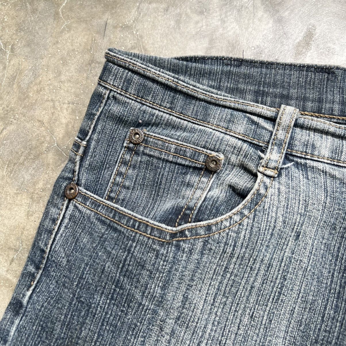 Tornado Mart 2000s Vidanli Tornado Mart Style Flared Jeans Size US 32 / EU 48 - 5 Thumbnail