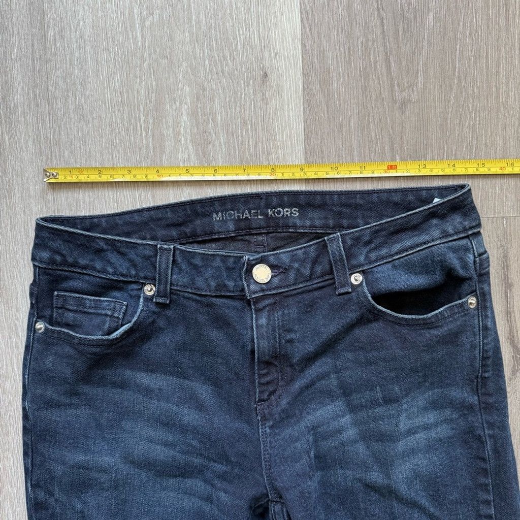 Michael Kors Michael Kors Dark Blue Skinny Jeans Size 27" / US 4 / IT 40 - 7 Thumbnail