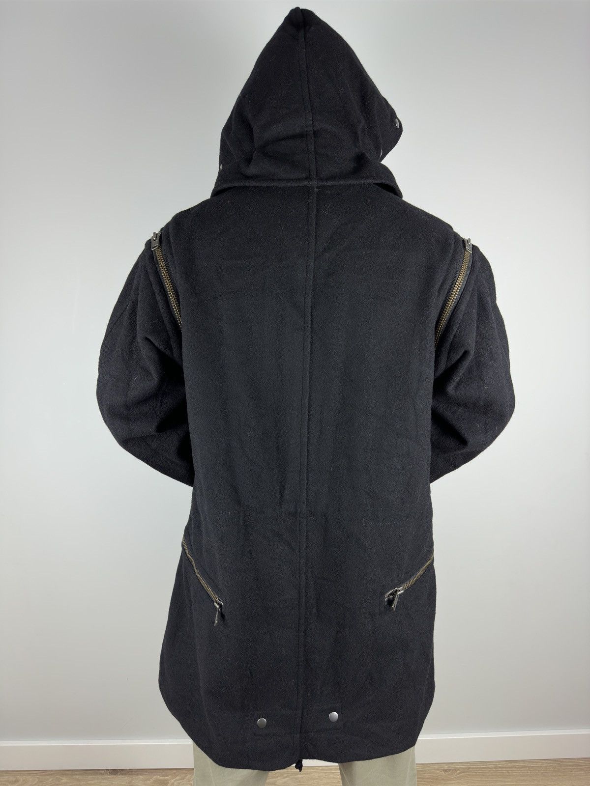 Yohji Yamamoto YOHJI YAMAMOTO Pour Homme 14AW ARCHIVAL Trench Coat Zipper Size US M / EU 48-50 / 2 - 5 Thumbnail