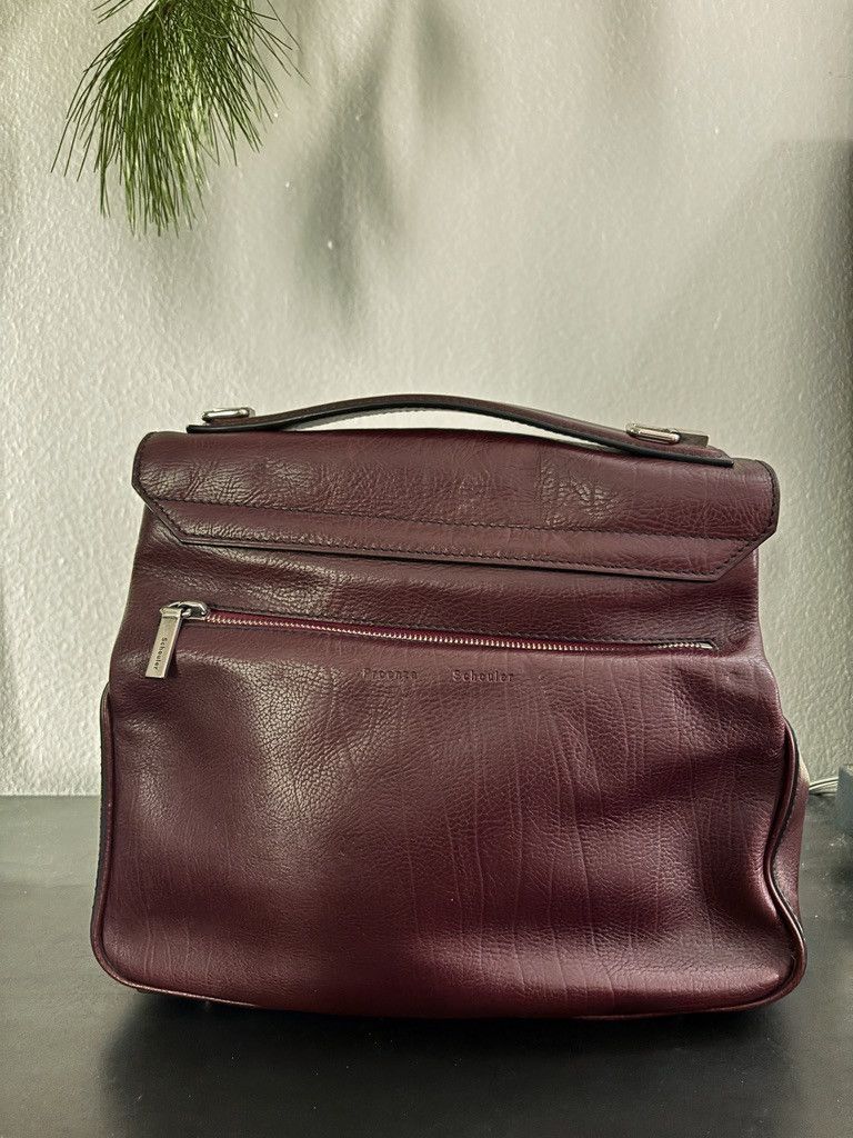 Proenza Schouler Proenza Schouler Burgundy Satchel comes with Strap Size ONE SIZE - 4 Thumbnail