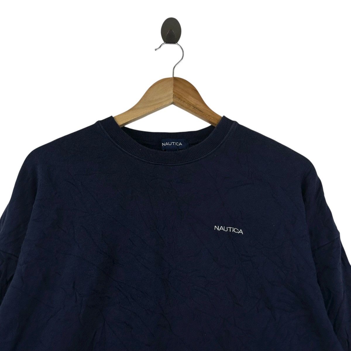 Nautica Vintage NAUTICA SAILING GEAR Hip Hop Beach Sweatshirt Size US XL / EU 56 / 4 - 3 Thumbnail
