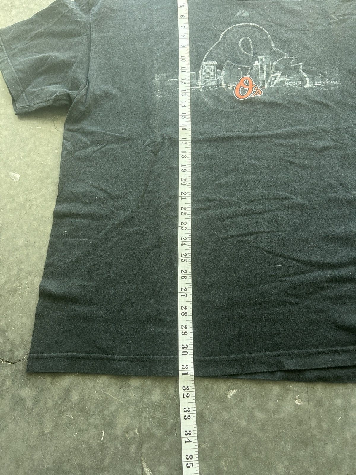 MLB × Majestic × Vintage Vintage Y2K Baltimore Orioles Graphic Tee Size US XXL / EU 58 / 5 - 6 Thumbnail