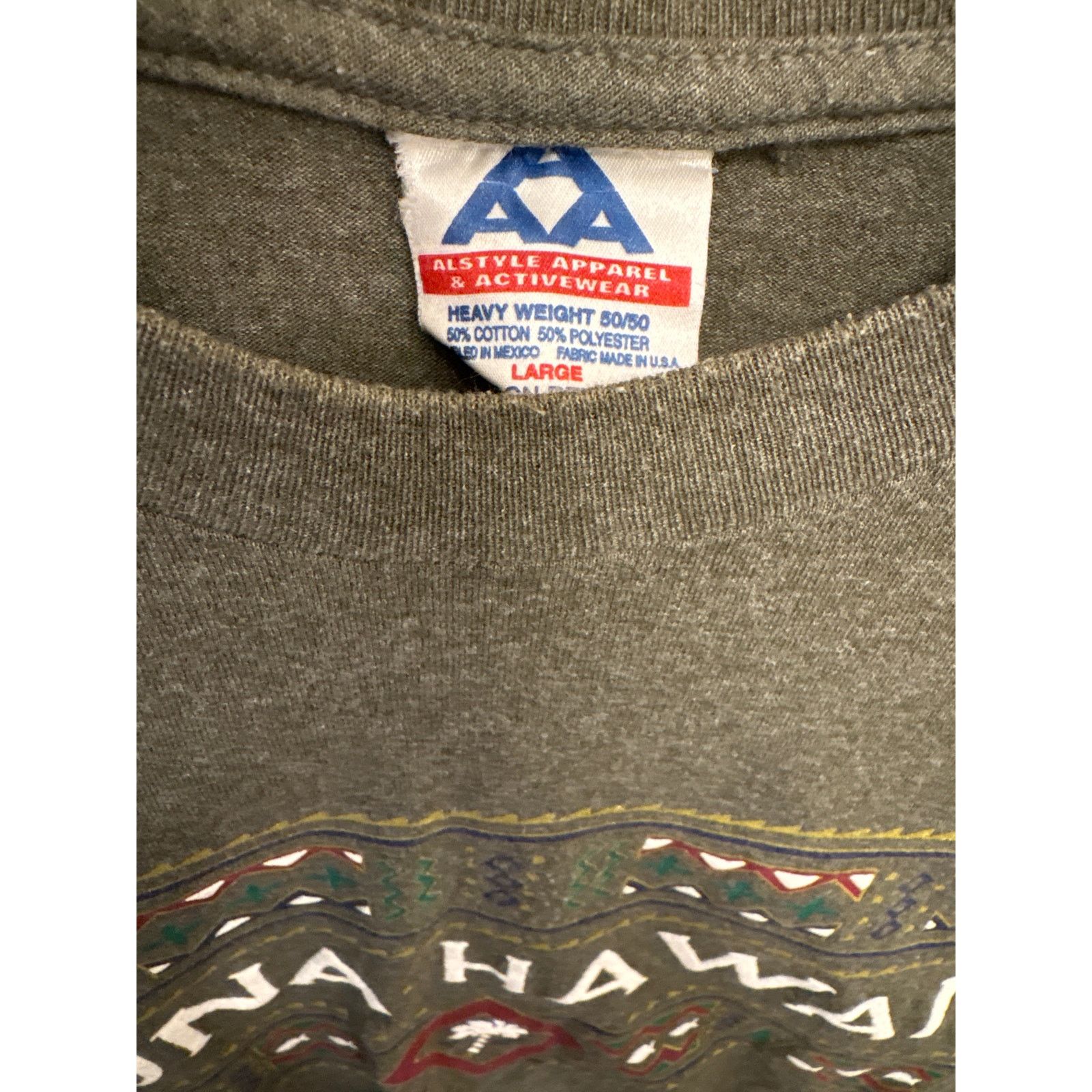 AAA Vintage 90s Kona Hawaii Cropped T-Shirt - Size L Size L / US 10 / IT 46 - 3 Thumbnail