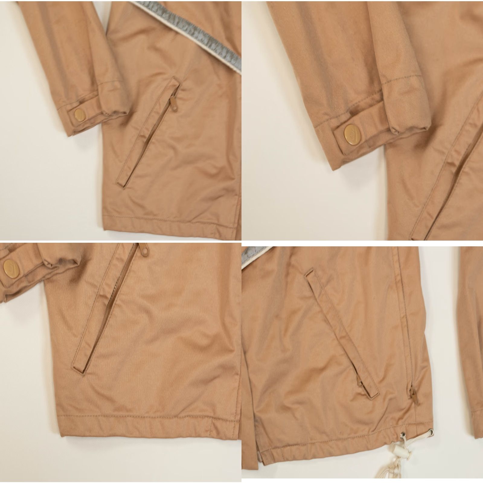 Nike VINTAGE Nike PR Gold Windbreaker Full Zip Track Jacket S Mens Gold 80s 90s USA Nike Shirt Jacket Size US S / EU 44-46 / 1 - 9 Thumbnail