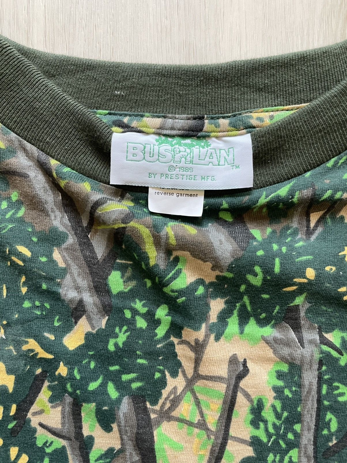 Vintage New Vintage 80s Bushlan South Texas Camo Sweatshirt Sz L Size US L / EU 52-54 / 3 - 3 Thumbnail