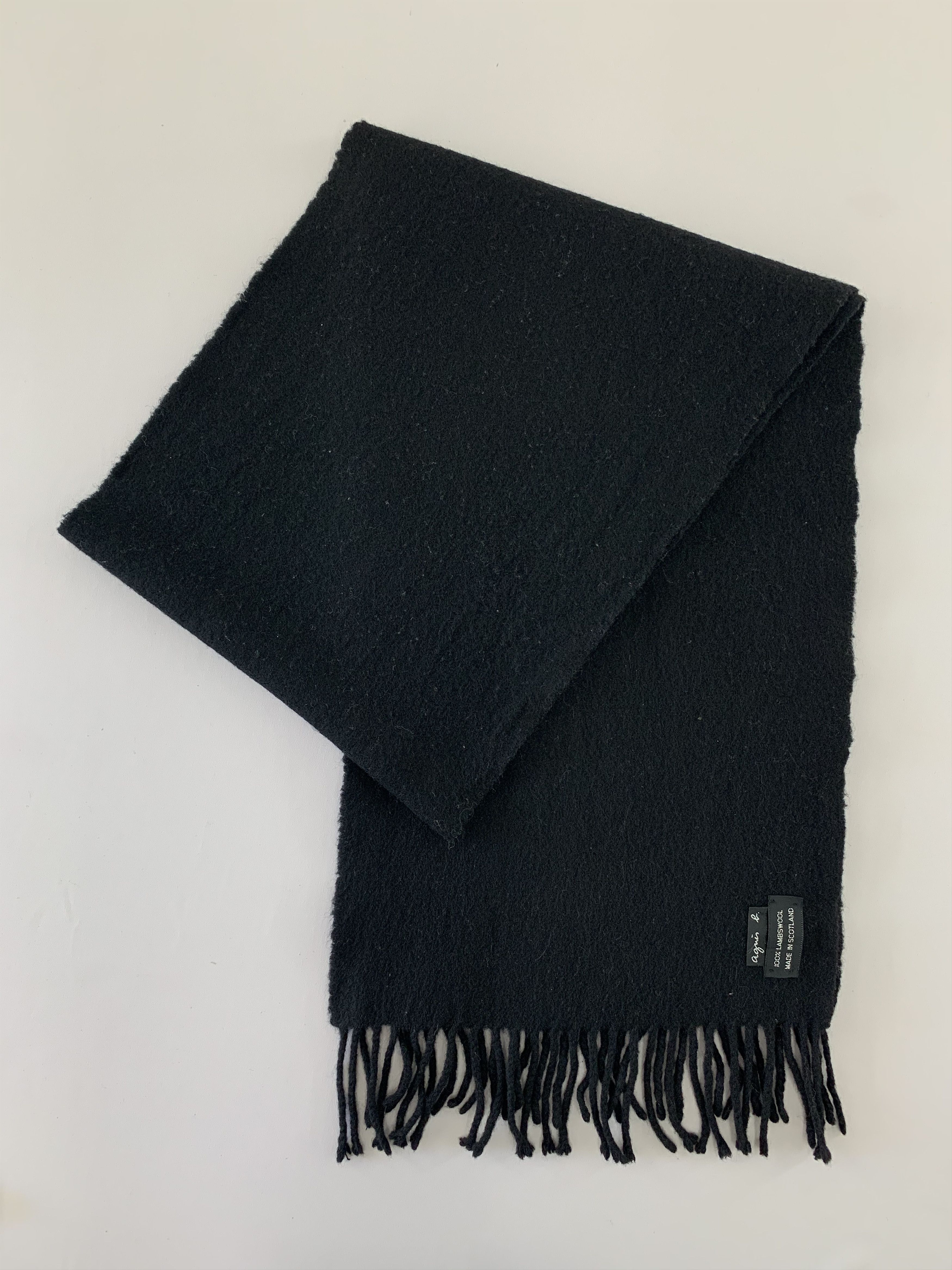 agnes b. Agnes b Scarf Wool Muffler Neck Wrap BL4132 Size ONE SIZE - 2 Thumbnail