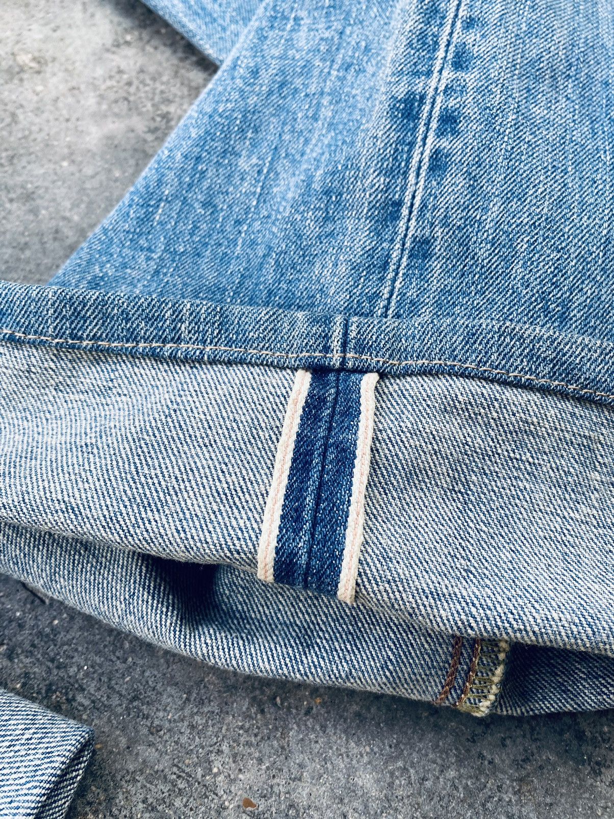 Edwin Vintage Edwin 505z Orange Tag Selvedge Denim Pants Size US 30 / EU 46 - 17 Thumbnail