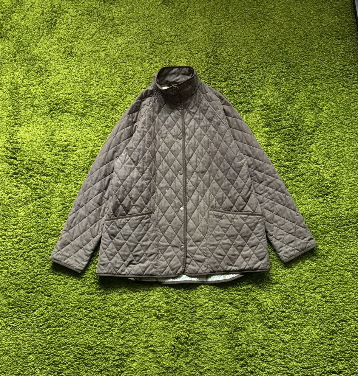 Barbour × Designer × Vintage Barbour burdale quilted jacket Size XL / US 12-14 / IT 48-50 - 2 Thumbnail