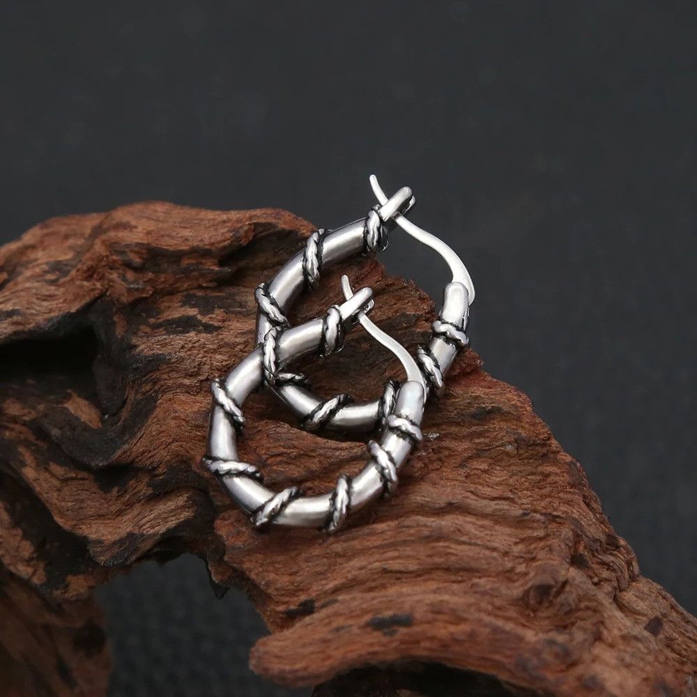 Japanese Brand × Vintage Circle Earrings Size ONE SIZE - 4 Thumbnail