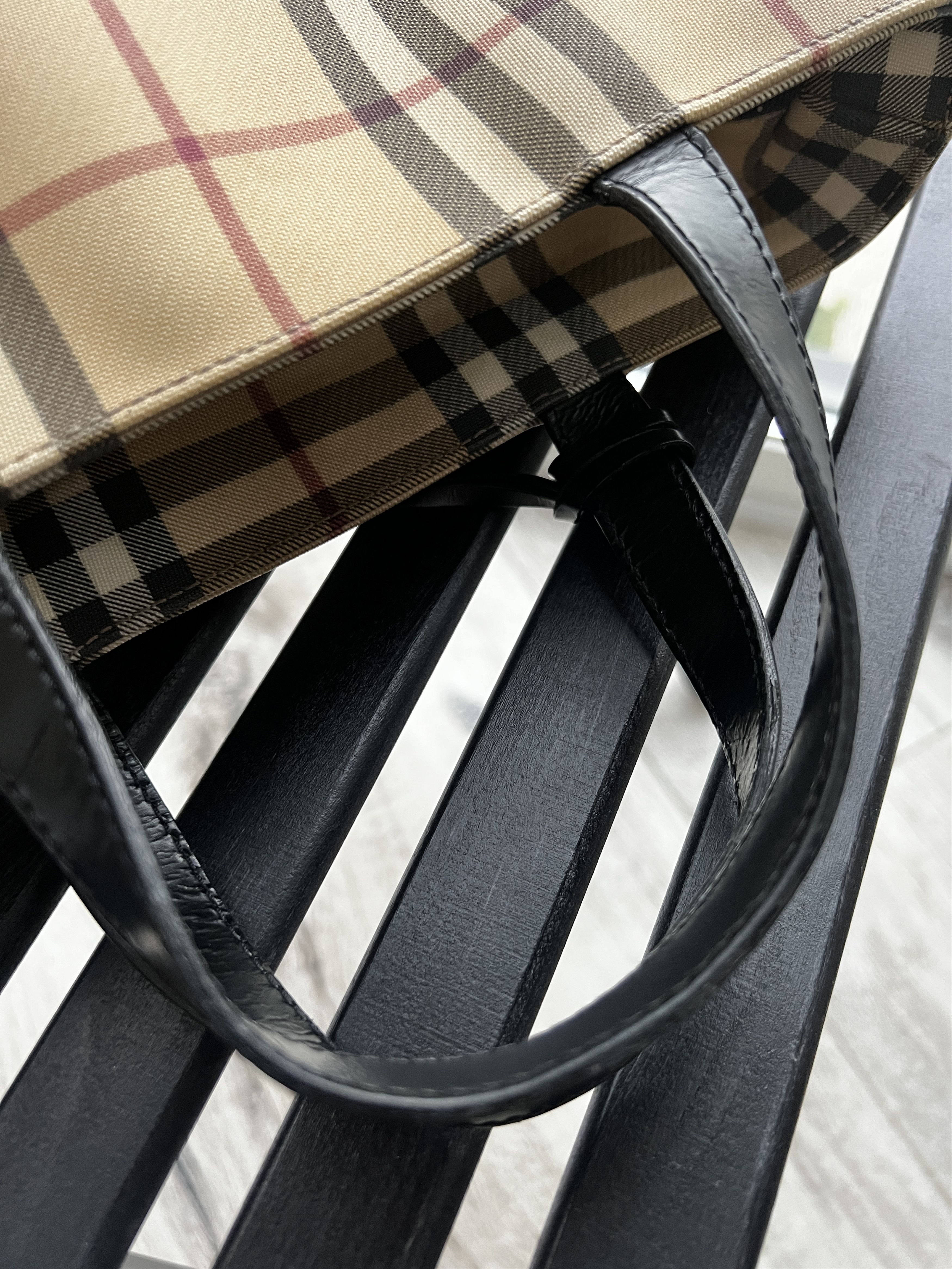 Burberry Burberry Bag Nova Check Beige Size ONE SIZE - 6 Thumbnail
