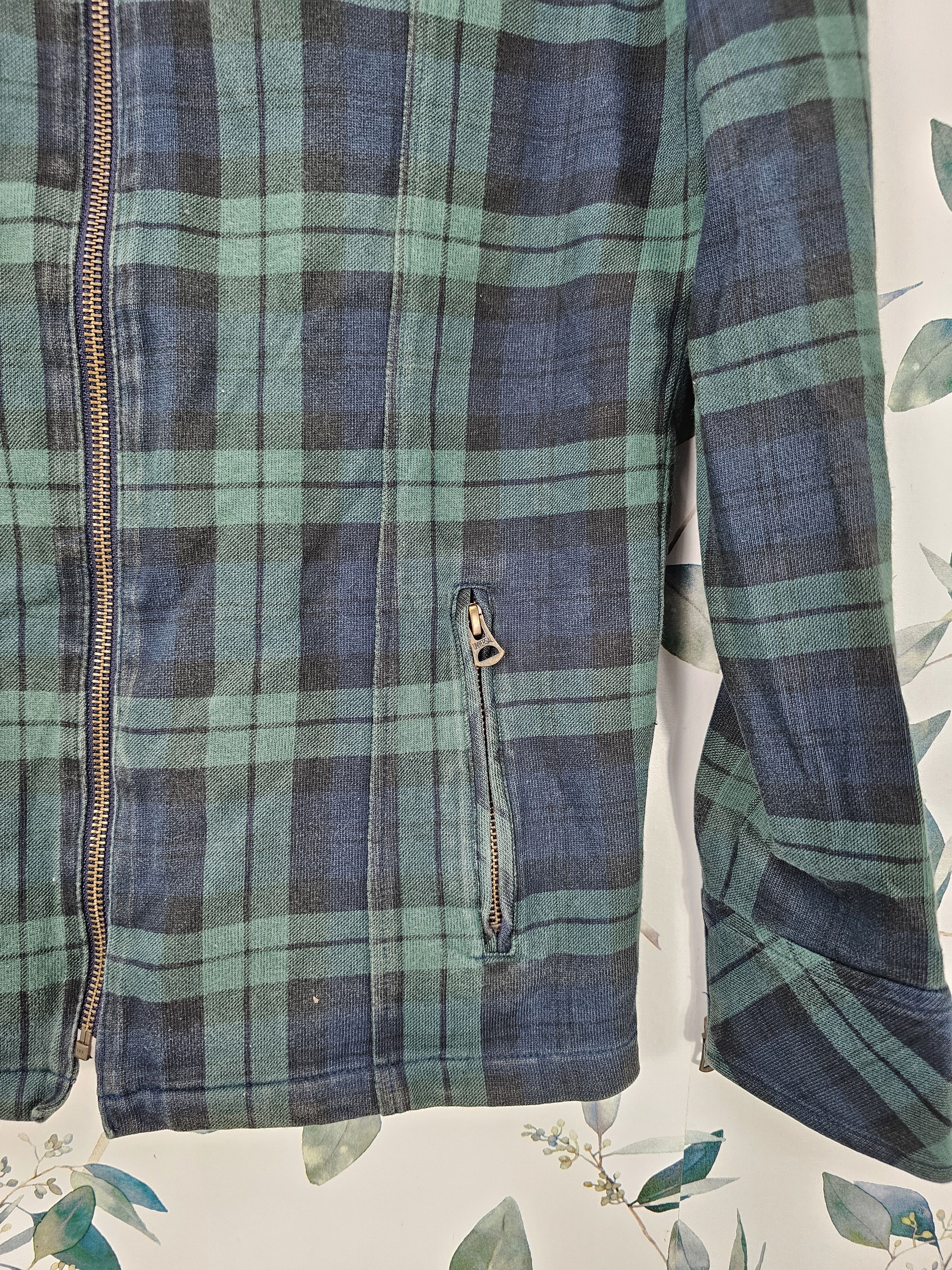 Beams Japan Vintage BEAMS Checked Punk Bondage Motorcycles Jacket J0140 Size US M / EU 48-50 / 2 - 3 Thumbnail