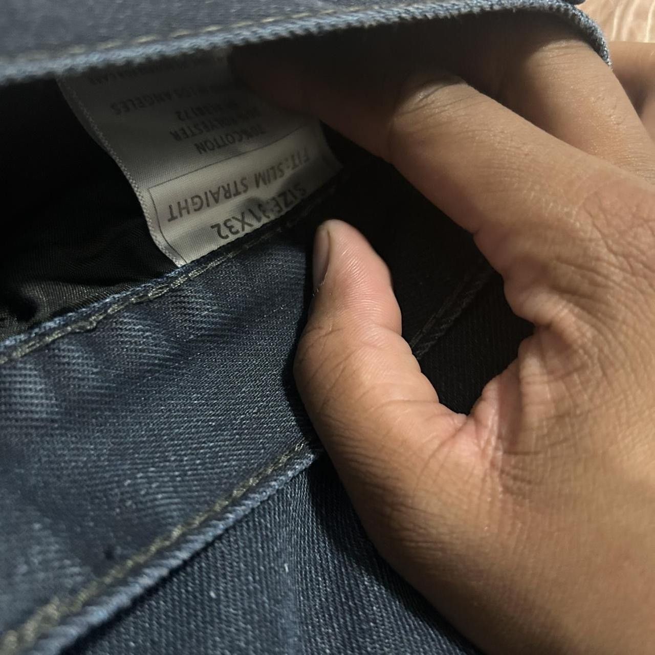 Japanese Brand × Vintage Vintage wax washed denim bootcut jeans Size US 31 - 3 Thumbnail