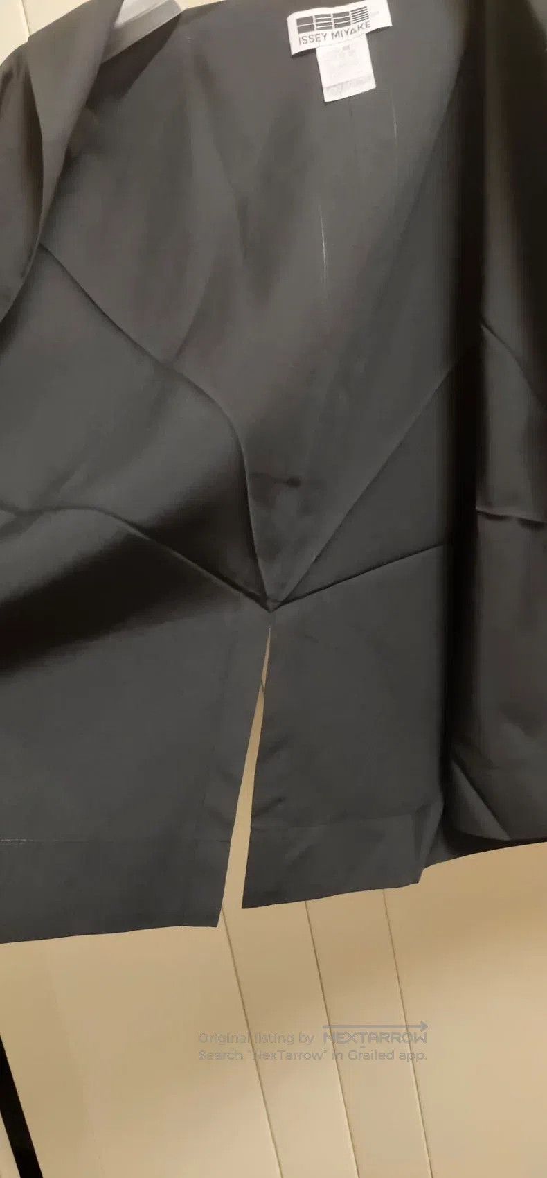 Issey Miyake Issey Miyake Black and Silver Patchwork Cardigan Size L / US 10 / IT 46 - 8 Thumbnail