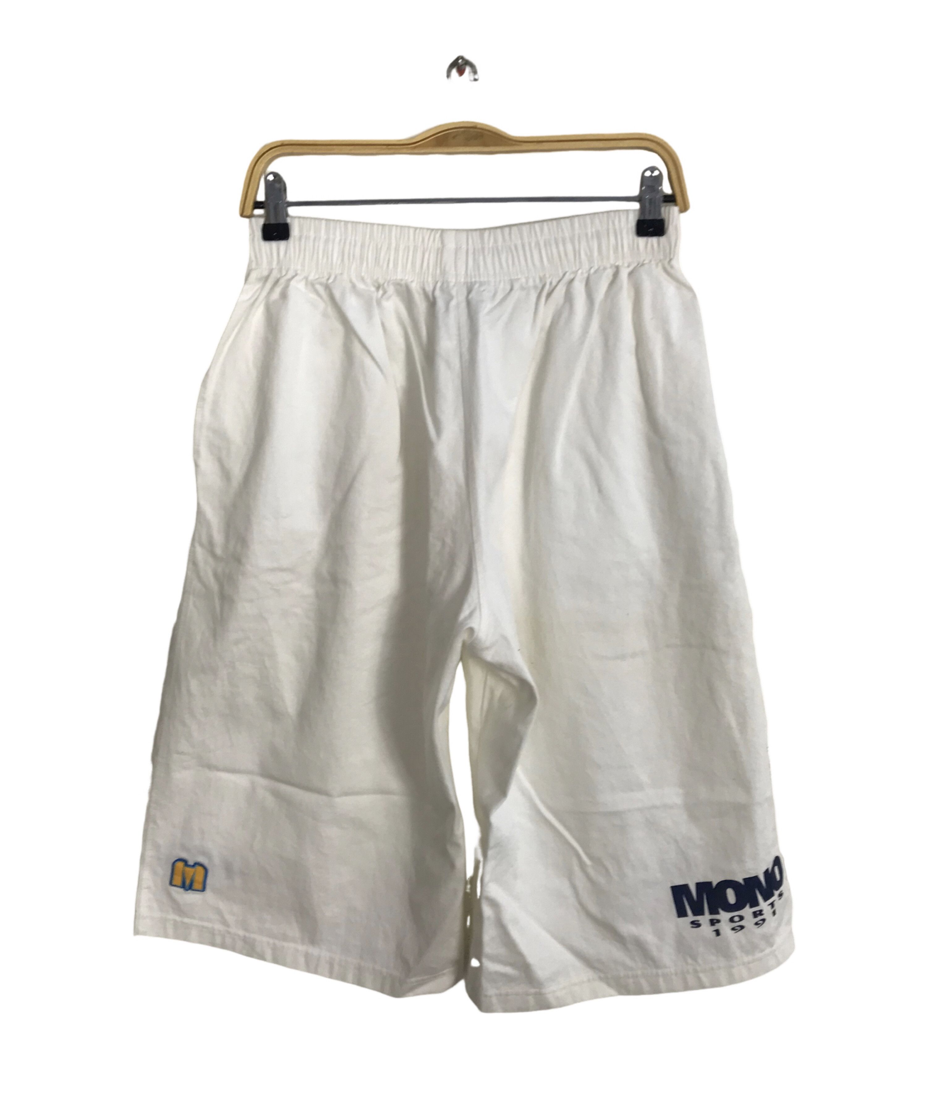 Vintage Mono Sport Company Short Pant Stretchable Embroidery Logo Size US 30 / EU 46 - 2 Thumbnail