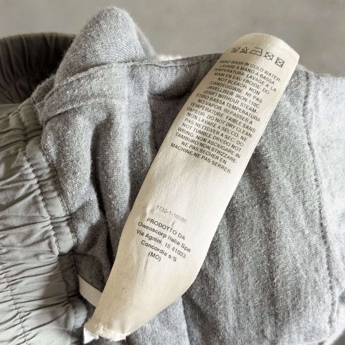 Rick Owens Rick Owens DRKSHDW FW20 Inside Out Reverse Wide Sweatpants Size US 32 / EU 48 - 10 Thumbnail