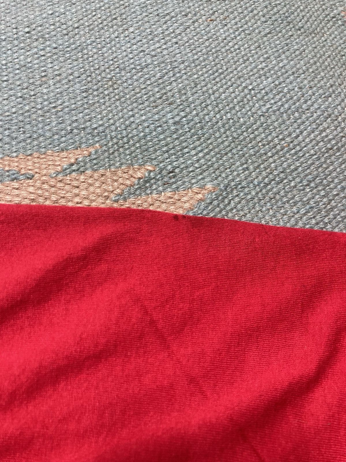 Fruit Of The Loom × Vintage Vtg pocket t shirt fruit of the loom soft crimson blank XL Size US XL / EU 56 / 4 - 7 Thumbnail