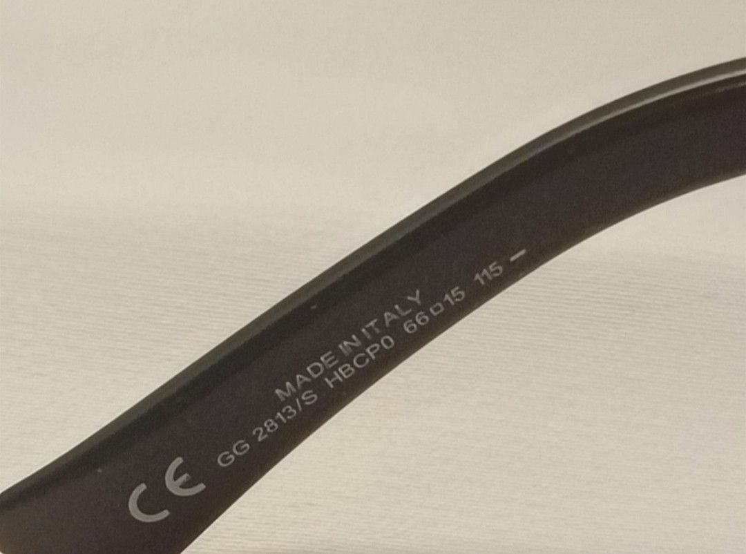 Gucci Gucci 2813/S Buckle Logo Oval Sunglasses Size ONE SIZE - 8 Thumbnail