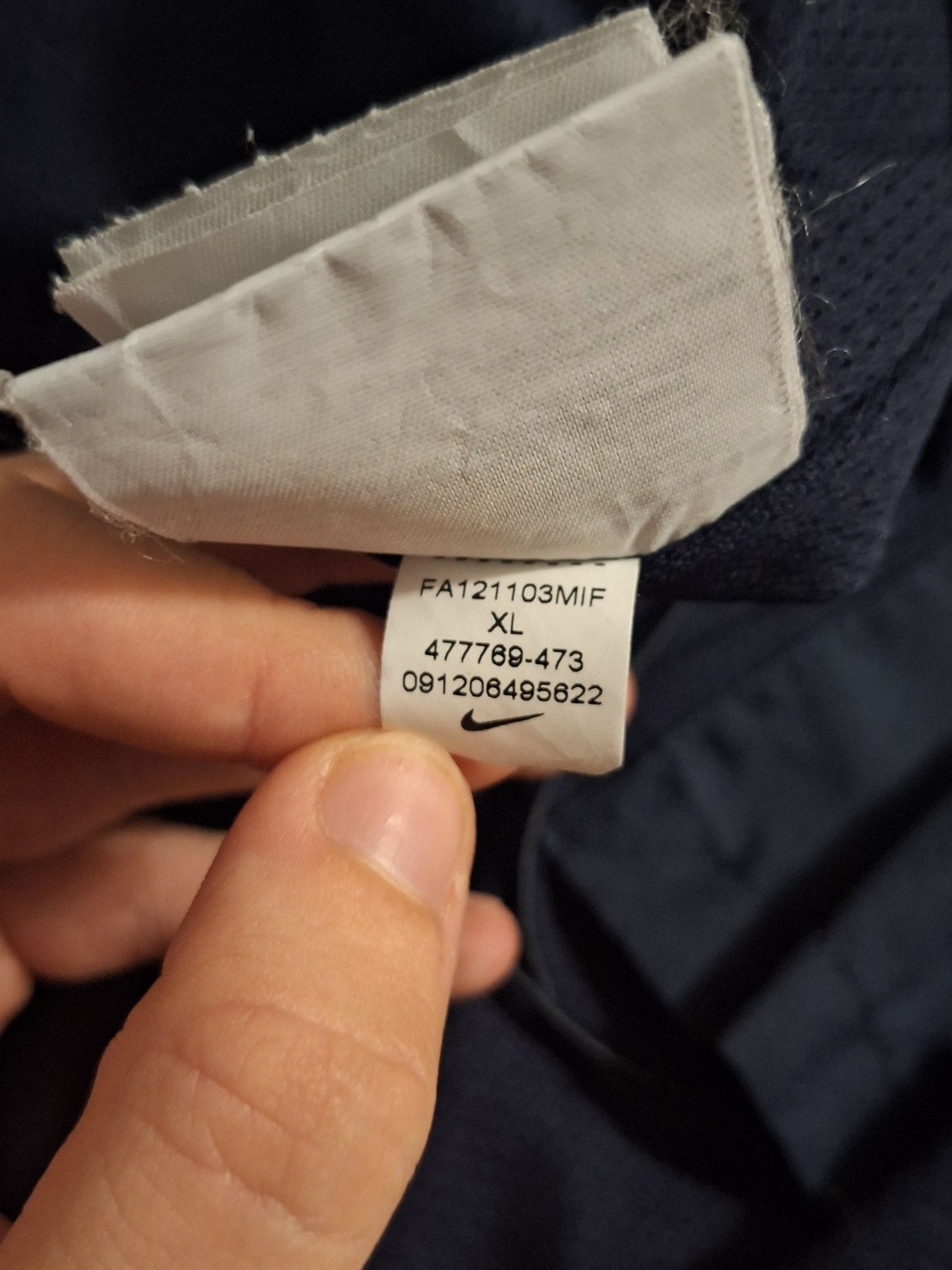 Nike Barcelona 2012/13 windbreaker jacket Size US XL / EU 56 / 4 - 6 Thumbnail