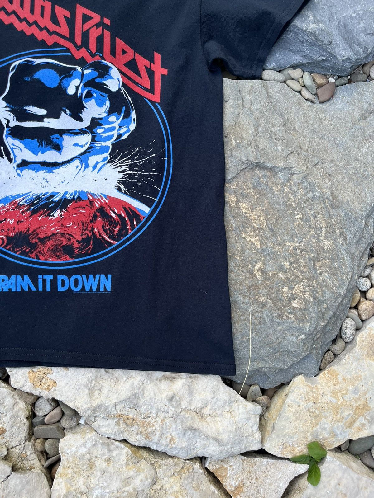 Band Tees × Judas Priest Judas Priest y2k 2019 ram it down tee band metal t-shirt Size US S / EU 44-46 / 1 - 6 Thumbnail