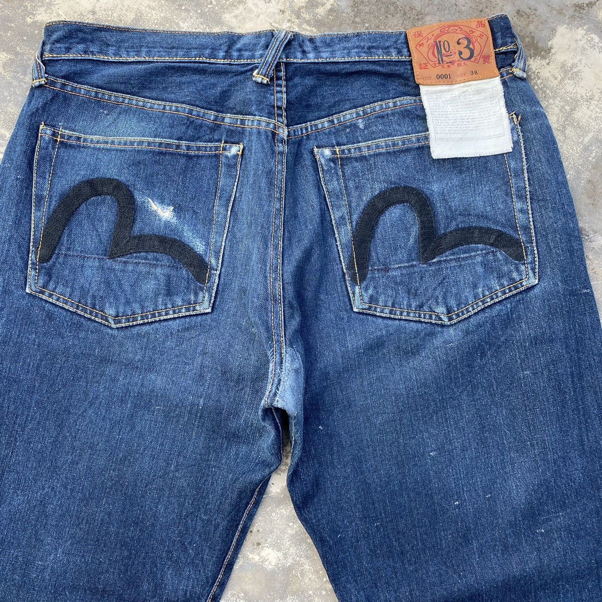 Evisu Vintage evisu seagull selvedge jeans Size US 36 / EU 52 - 3 Thumbnail