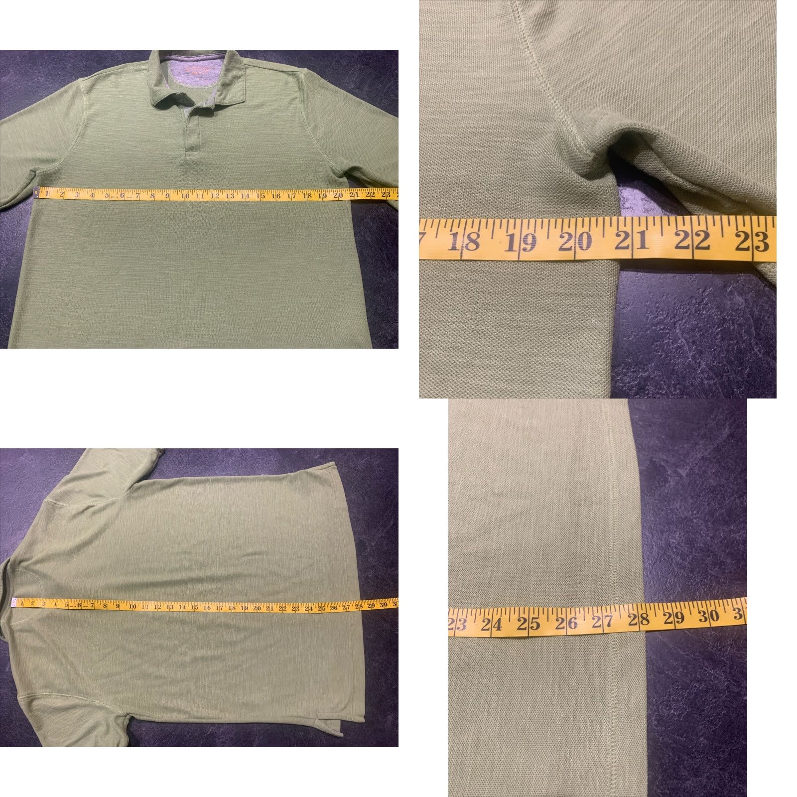 Orvis Orvis Trout Bum Polo Shirt Men’s M Short Sleeve Knit Green Breathable Fishing Logo 90s? Size US M / EU 48-50 / 2 - 8 Thumbnail