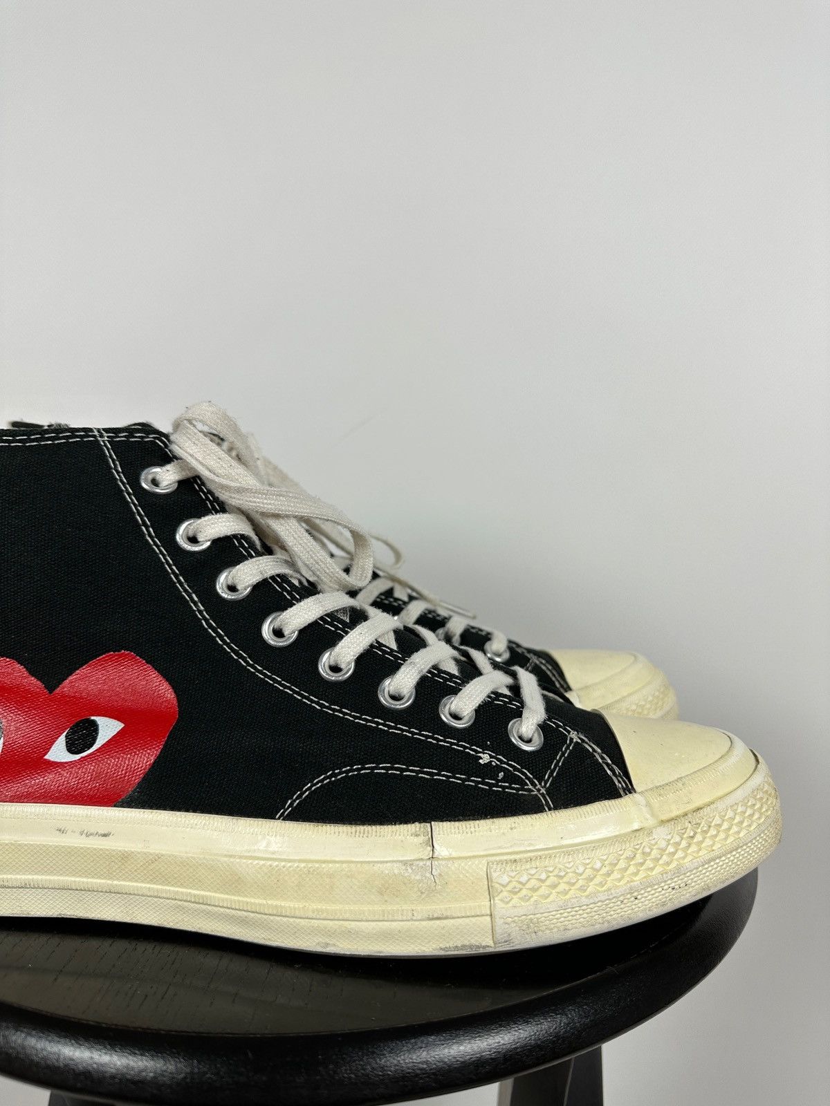 Comme des Garcons Comme Des Garçons x Chuck Taylor Converse All Star Hi Top Size US 10 / EU 43 - 14 Thumbnail