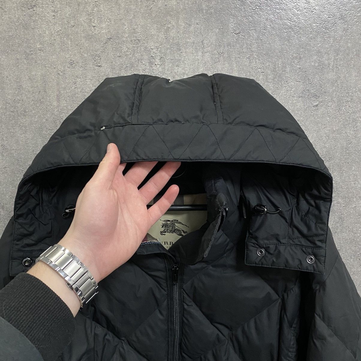 Burberry Vintage Burberry Puffer Jacket Size XL / US 12-14 / IT 48-50 - 7 Thumbnail