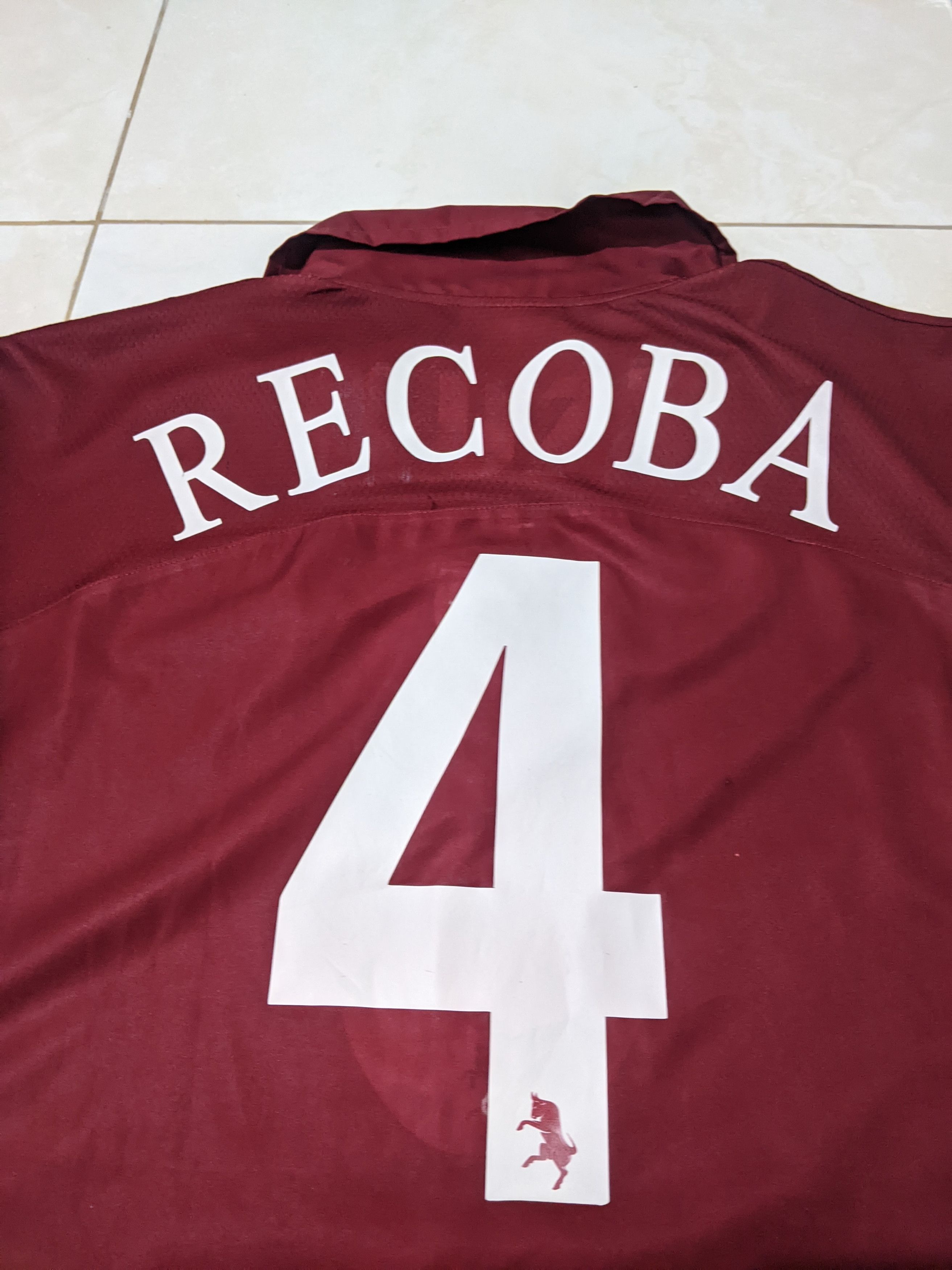 Asics Jersey Torino 2005-07 home recoba football shirt Size US L / EU 52-54 / 3 - 4 Thumbnail