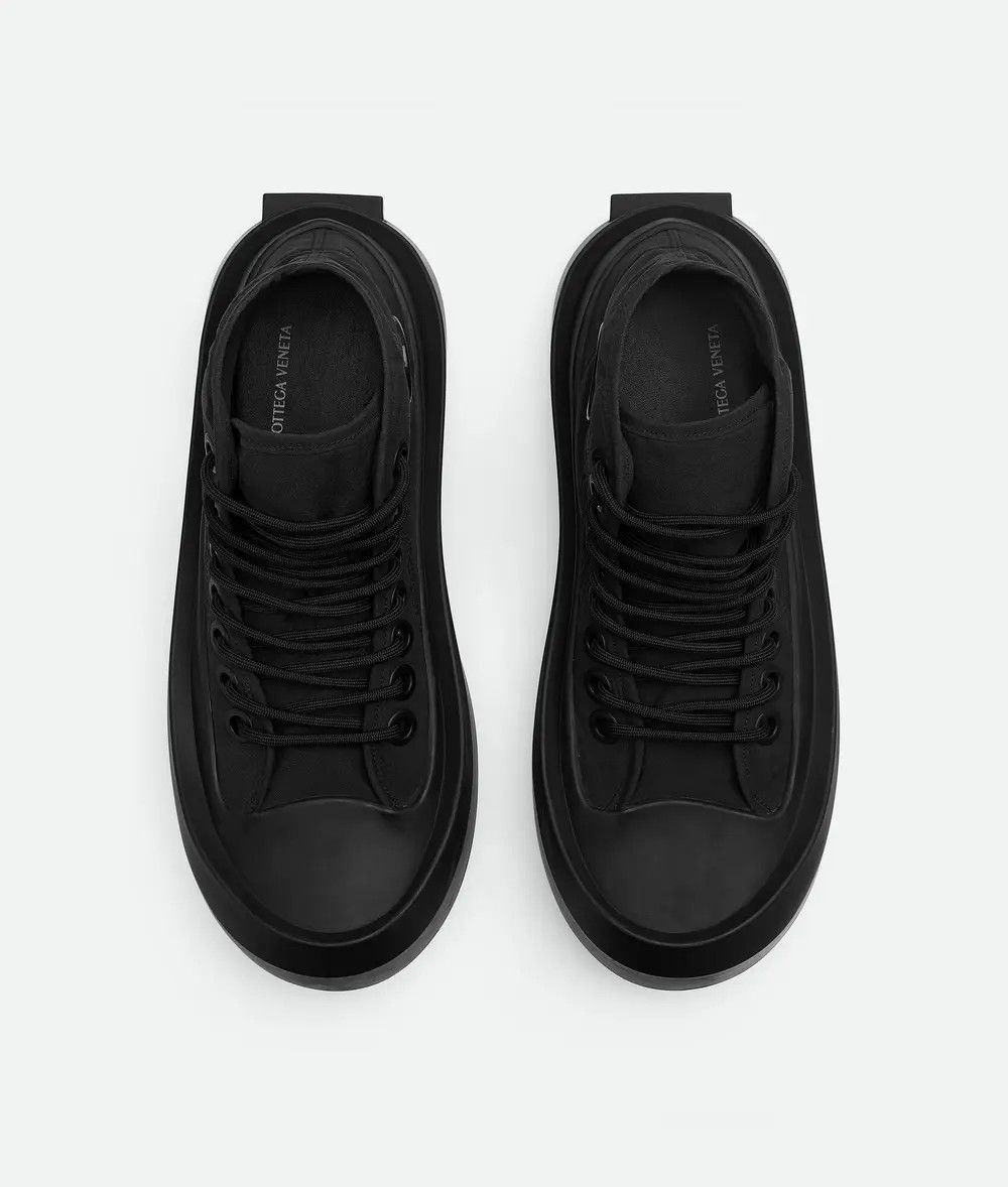 Bottega Veneta o1s1rm1025 Jumbo Low-Top Sneakers in Black Size US 11 / EU 44 - 4 Thumbnail