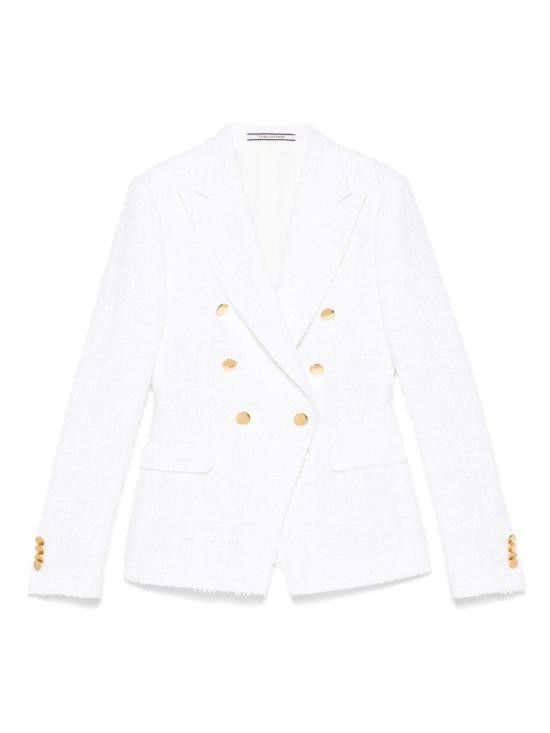 Tagliatore TAGLIATORE Women Jackets J ALICYA10B 160050X1286 White Size M / US 6-8 / IT 42-44 - 1 Thumbnail