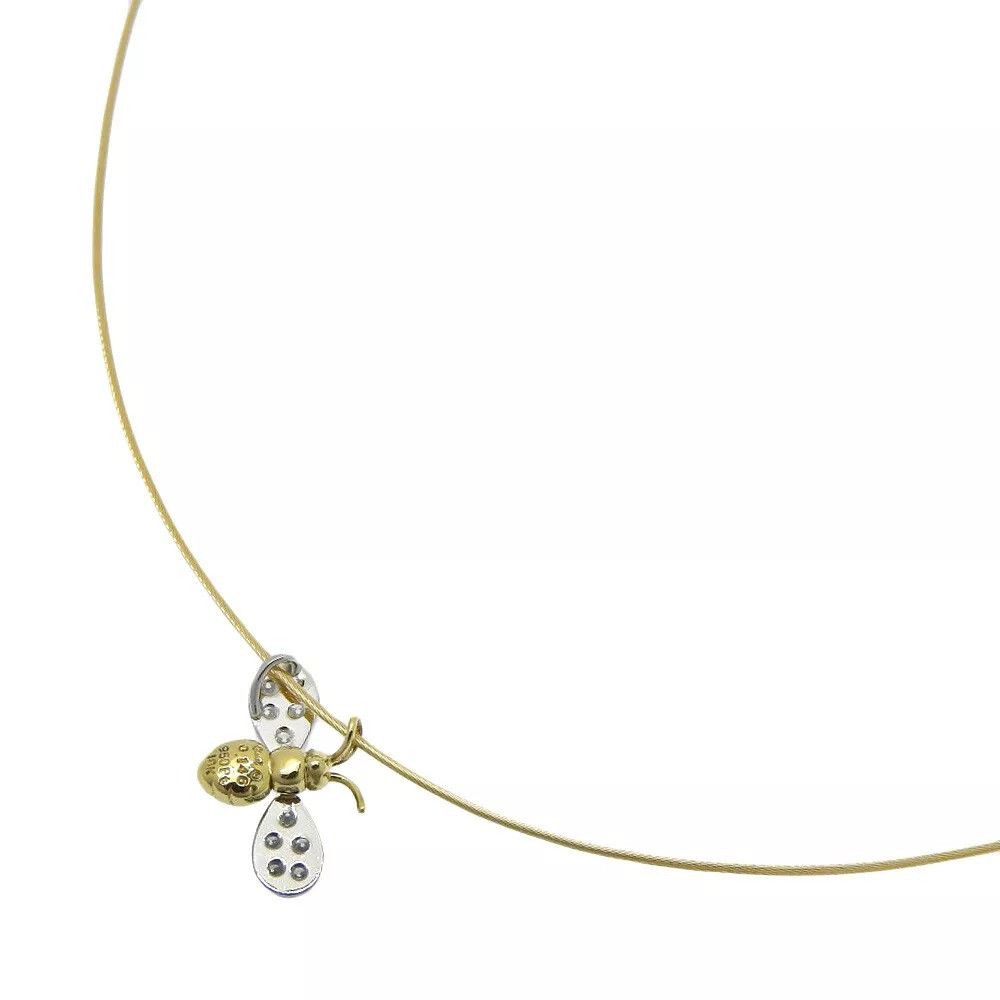 Gemelli Gimel Necklace Bee motif K18 yellow gold Size ONE SIZE - 7 Thumbnail