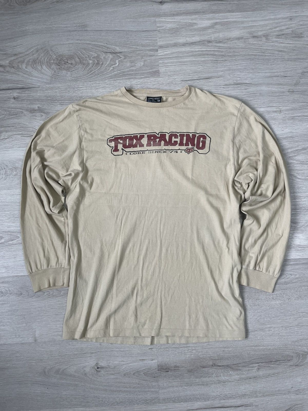 Fox Racing × Vintage Vintage Long Sleeve Fox Racing Jersey Size US XL / EU 56 / 4 - 6 Thumbnail
