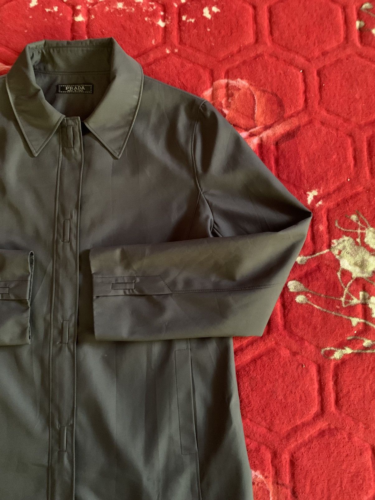 Prada × Vintage Prada Vintage Jacket Fodera Lining Doublure Size M / US 6-8 / IT 42-44 - 2 Thumbnail